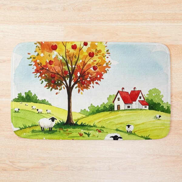 Item preview, Peaceful and idyllic village  designed and sold by Design4uStudio.