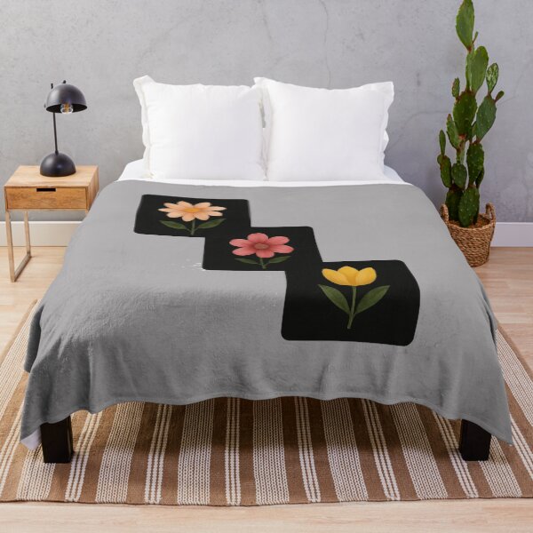 Item preview, Retro Floral Minimalist T-Shirt – Vintage Flower Aesthetic Tee designed and sold by KDesignCrafts.