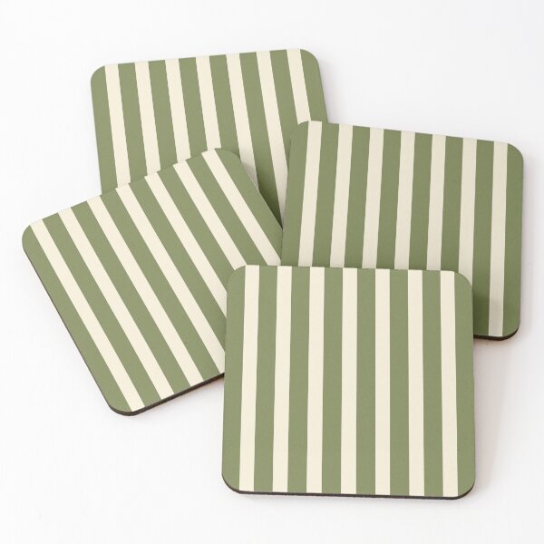 Item preview, Matcha Stripes designed and sold by The Innocent Ghost Project.