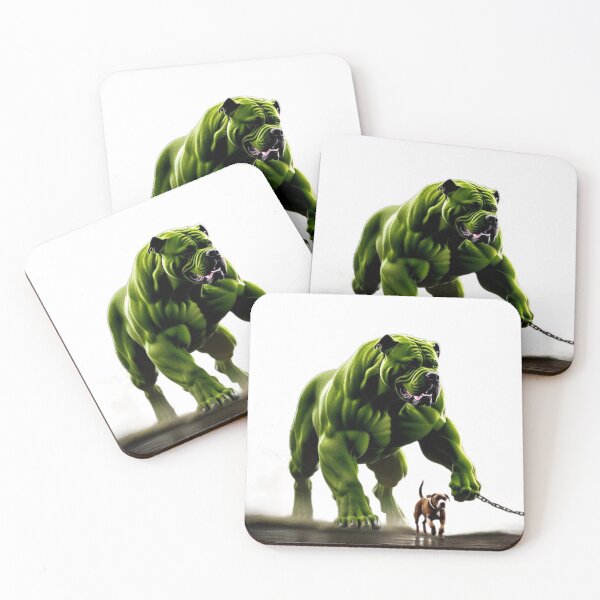 Item preview, Hulk Dog Walking His Human designed and sold by Eylali.