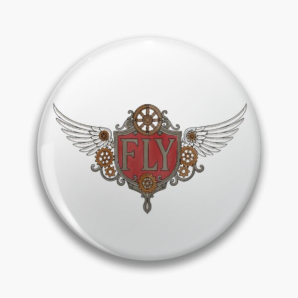 Item preview, F.L.Y. roller coaster logo designed and sold by FoolishDreamers.
