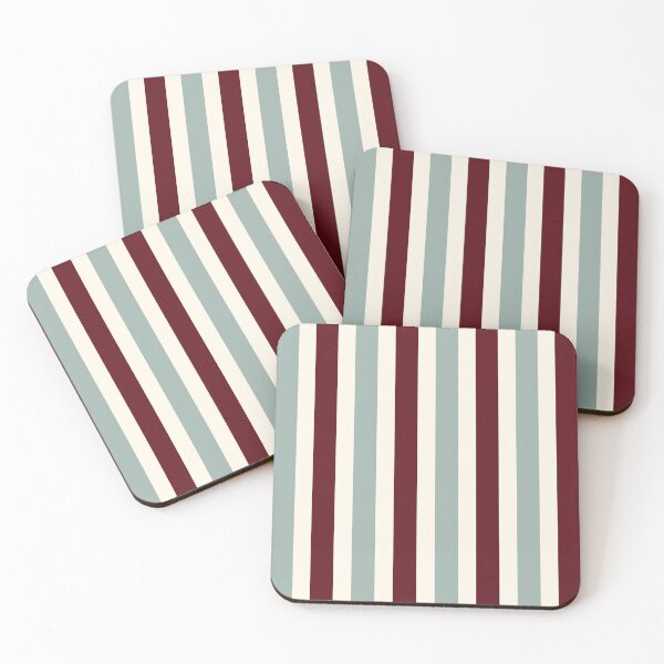 Item preview, Blue and Maroon Stripes designed and sold by The Innocent Ghost Project.