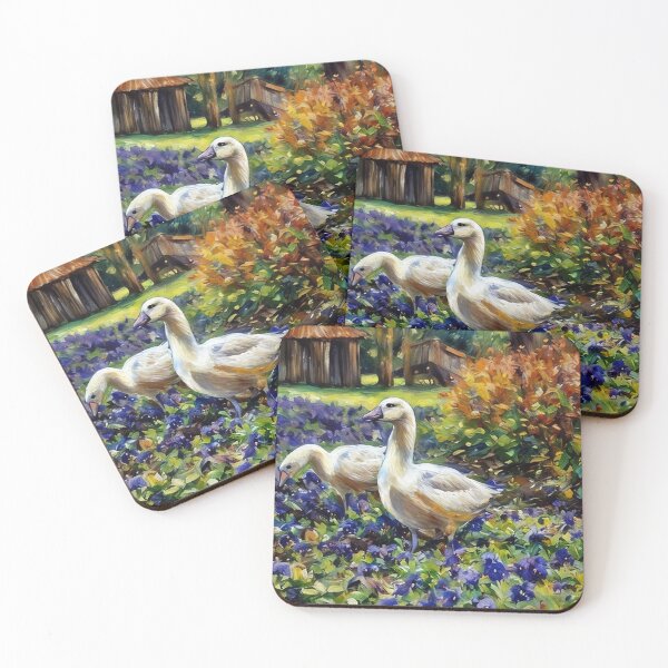 Item preview, White Ducks designed and sold by tomorrowsart.