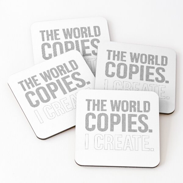 Item preview, The World Copies. I Create designed and sold by HiteshArt111.