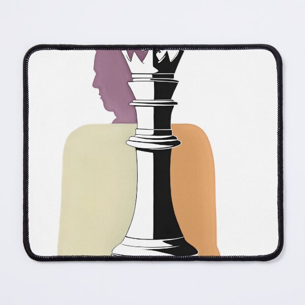 Item preview, Minimalist Chess King, Simple Chess Player Gift, Board Game Line Art designed and sold by ThePromptStudio.