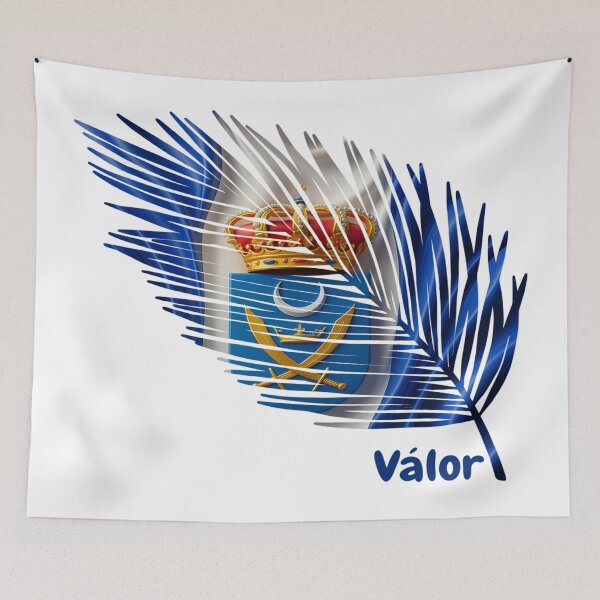 Item preview, Abstract Flag of Válor – Feather Shape Design designed and sold by ArteJorge48.