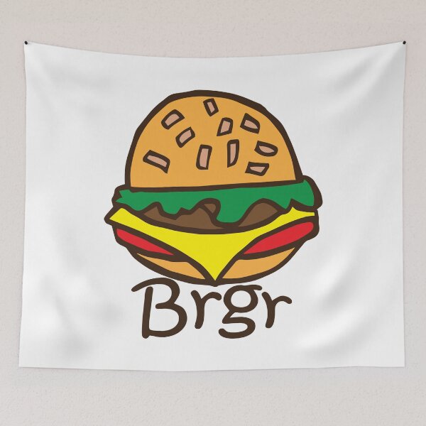 Item preview, Burger Logo Brgr designed and sold by tarek25.