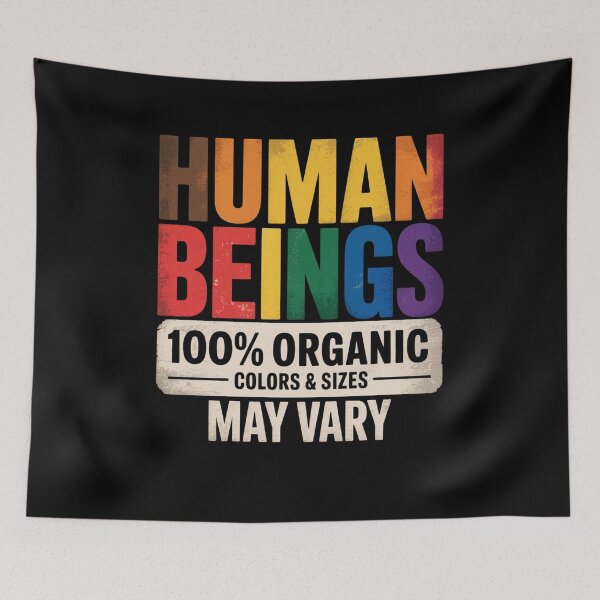 Item preview, Human Beings 100 Organic Colors And Sizes May Vary  Lgbt Pride designed and sold by MaryoKing.