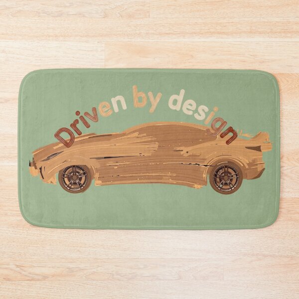 Item preview, Driven by Design: Earthy Wooden Car Art designed and sold by MCT-GALLERY.