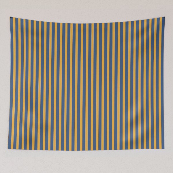 Item preview, Blue and Yellow Stripes designed and sold by The Innocent Ghost Project.