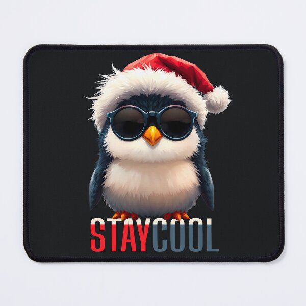 Item preview, Stay Cool - Funny Sarcastic Christmas Penguin designed and sold by SolaoLab.