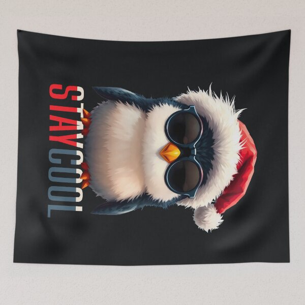 Item preview, Stay Cool - Funny Sarcastic Christmas Penguin designed and sold by SolaoLab.