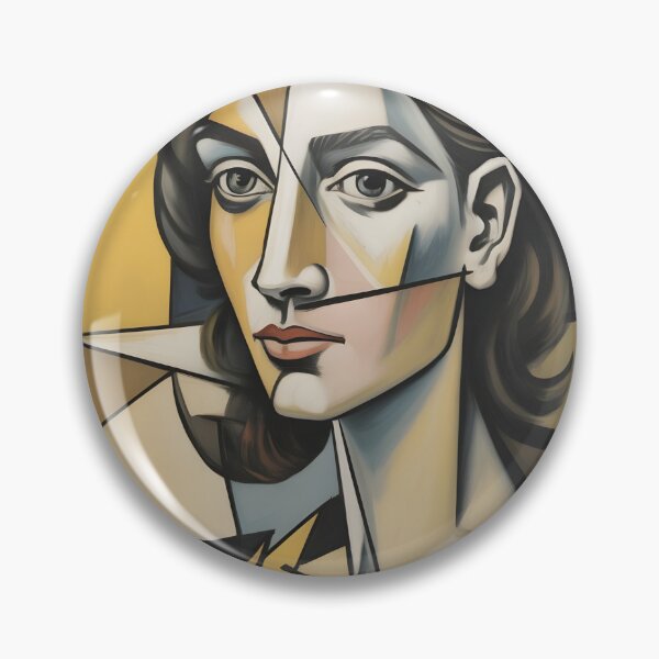 Item preview, Woman Portrait in Cubist Style designed and sold by matek133.