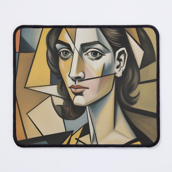Item preview, Woman Portrait in Cubist Style designed and sold by matek133.