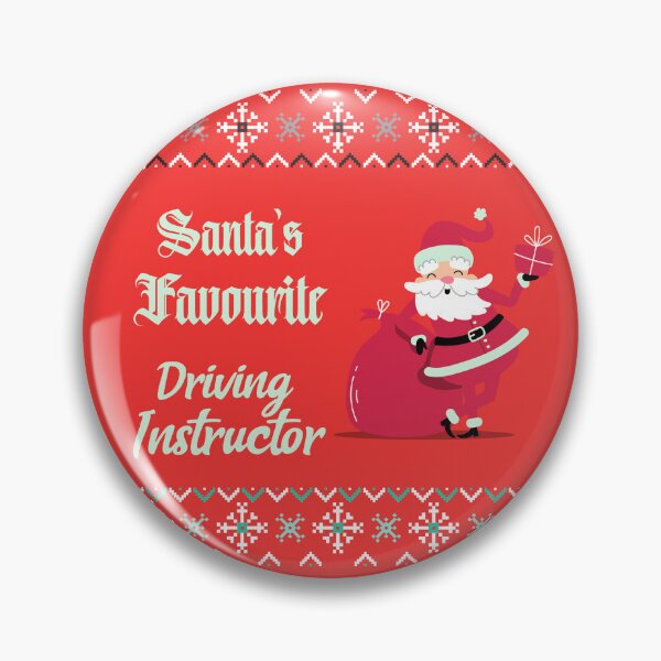 Item preview, Santa's Favourite Driving Instructor designed and sold by SZ DesignZ.