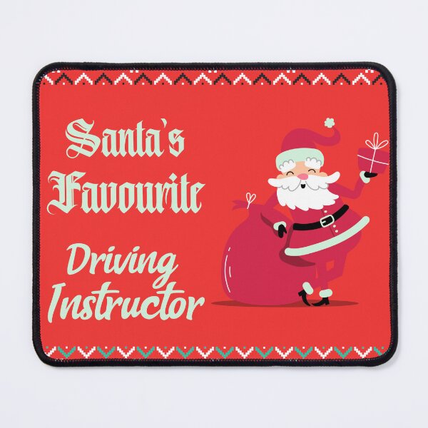 Item preview, Santa's Favourite Driving Instructor designed and sold by SZ DesignZ.