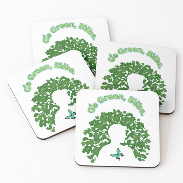 Item preview, Go Green, Babe: Nature's Embrace & Butterfly Whisper designed and sold by MCT-GALLERY.