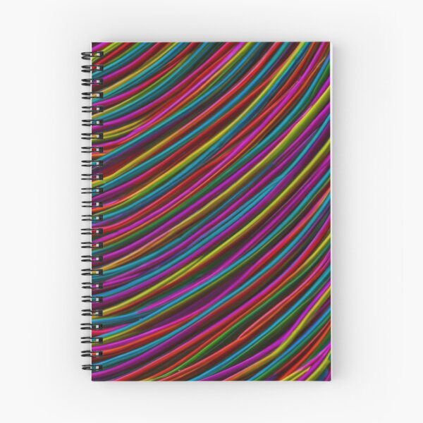 Item preview, logo, picture, illustration, graphics, Texture of neon stripes of multi-colored joy., conceptual art, painting, vivid, dark fantasy multicolor designed and sold by gulka8.