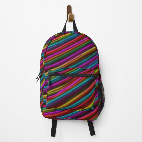 Item preview, logo, picture, illustration, graphics, Texture of neon stripes of multi-colored joy., conceptual art, painting, vivid, dark fantasy multicolor designed and sold by gulka8.