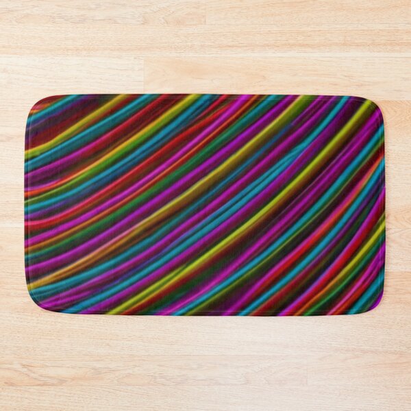 Item preview, logo, picture, illustration, graphics, Texture of neon stripes of multi-colored joy., conceptual art, painting, vivid, dark fantasy multicolor designed and sold by gulka8.
