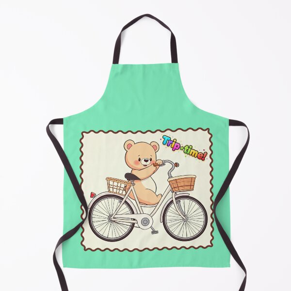 Item preview, Charming Bear on a Bike: Trip Time! designed and sold by MCT-GALLERY.