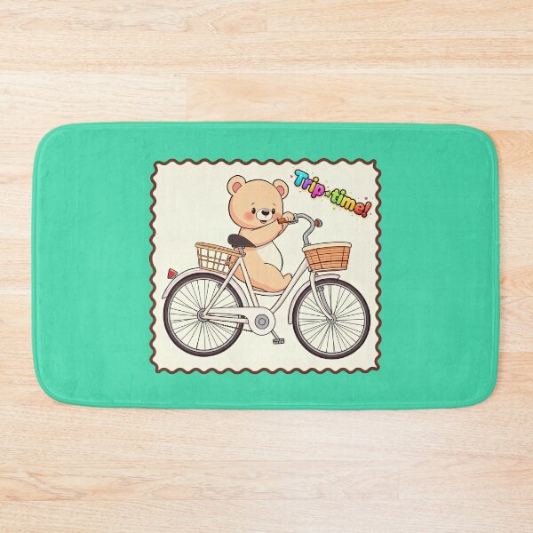 Item preview, Charming Bear on a Bike: Trip Time! designed and sold by MCT-GALLERY.