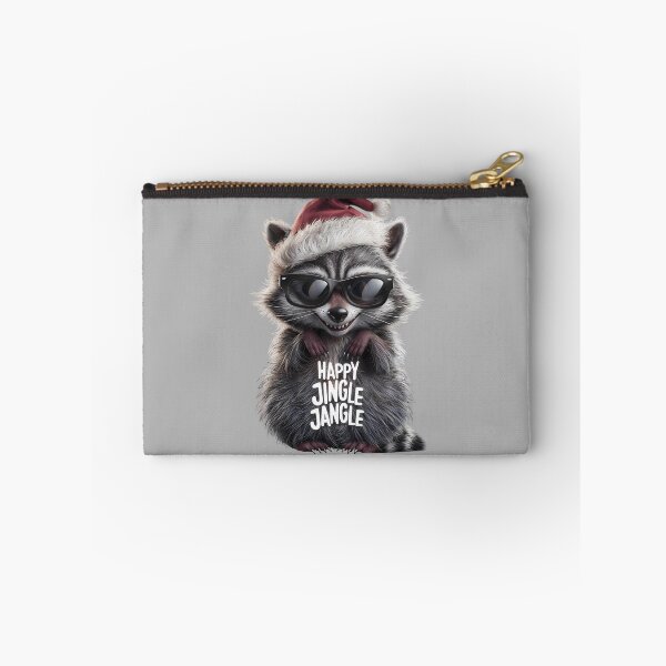 Item preview,  Happy Jingle Jangle Funny Raccoon Christmas designed and sold by SolaoLab.