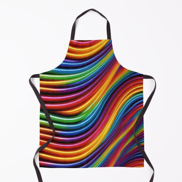 Item preview, logo, picture, illustration, graphics, Texture of neon stripes of multi-colored joy., conceptual art, painting, vivid, dark fantasy multicolor designed and sold by gulka8.