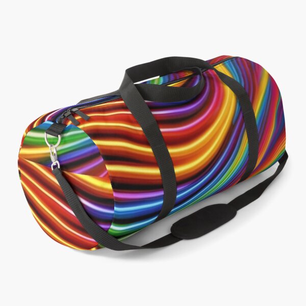 Item preview, logo, picture, illustration, graphics, Texture of neon stripes of multi-colored joy., conceptual art, painting, vivid, dark fantasy multicolor designed and sold by gulka8.