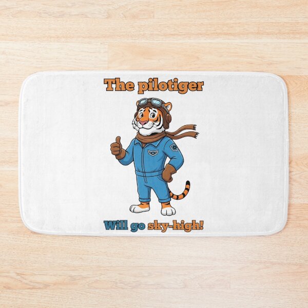 Item preview, The Pilotiger | Pilot Tiger RPG Animal Illustration  designed and sold by Pets & Memes & Stuff.
