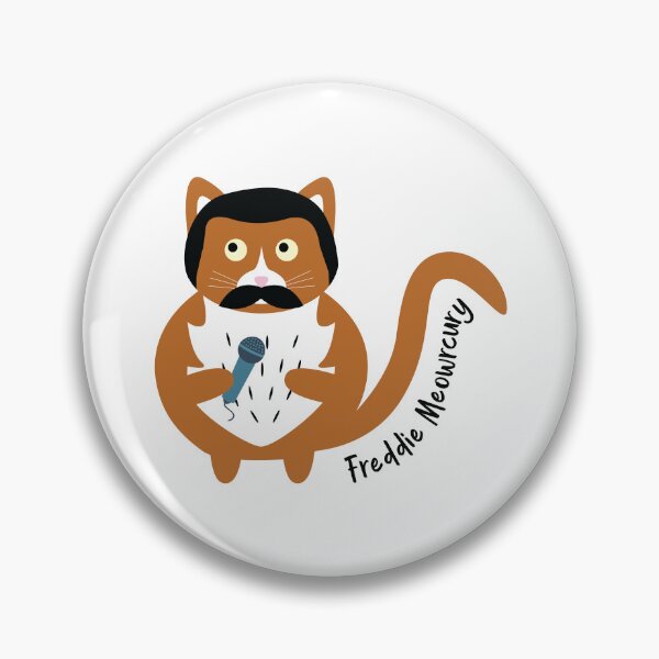 Item preview, Freddie Meowrcury | White designed and sold by annemyne.