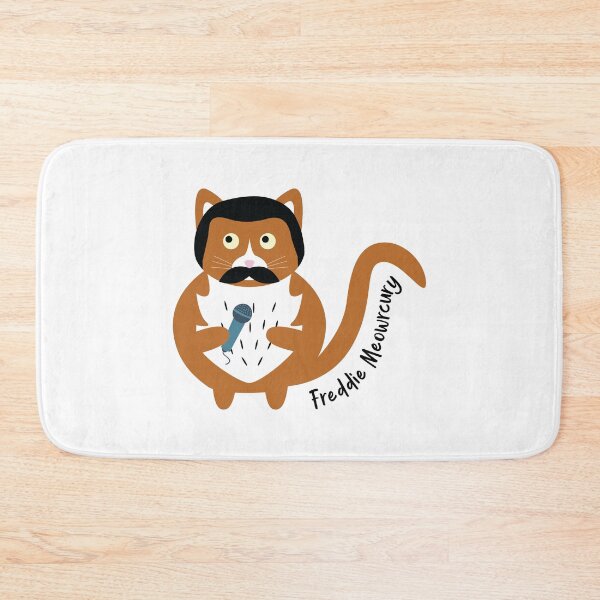 Item preview, Freddie Meowrcury | White designed and sold by annemyne.