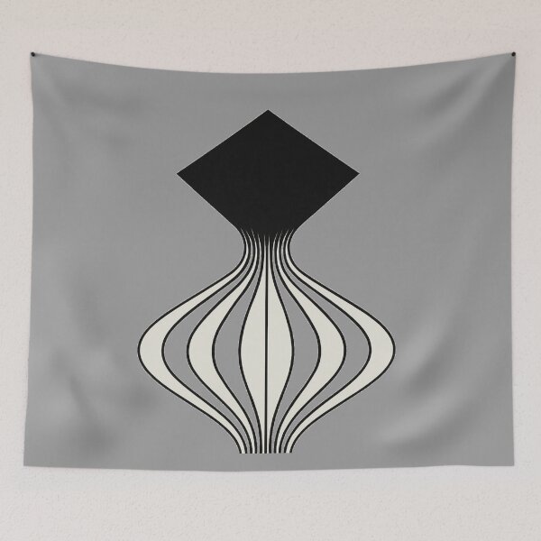 Item preview, Minimal Flow Lines T-Shirt – Geometric Abstract Modern Art Tee designed and sold by KDesignCrafts.
