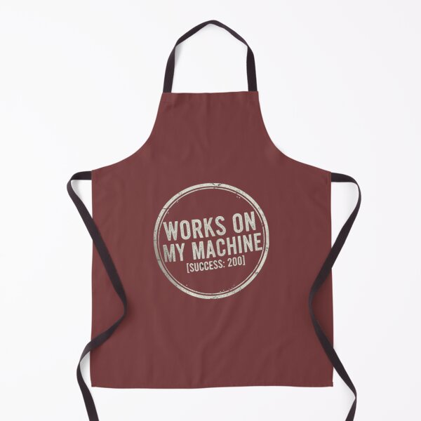 Aperçu de l'œuvre Title: "Works on My Machine" Programmer Shirt | Funny Software Developer Gift | Coding Debugging Humor T-Shirt | Minimalist Engineer Badge Design créée et vendue par kinany00.