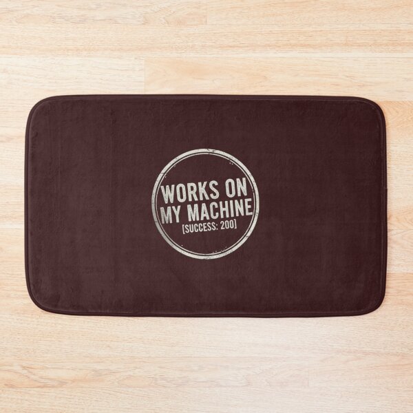 Item preview, Title: "Works on My Machine" Programmer Shirt | Funny Software Developer Gift | Coding Debugging Humor T-Shirt | Minimalist Engineer Badge Design designed and sold by kinany00.