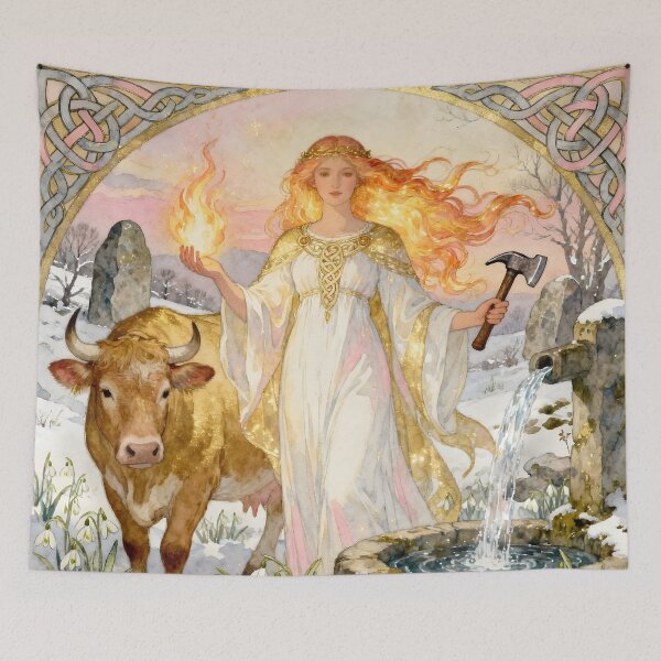 Item preview, Goddess Brigid. designed and sold by SoniaSarkali.
