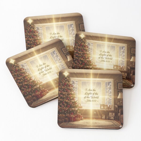 Item preview, The Light in the Living Room – The True Light of Christmas designed and sold by vineartstudio.
