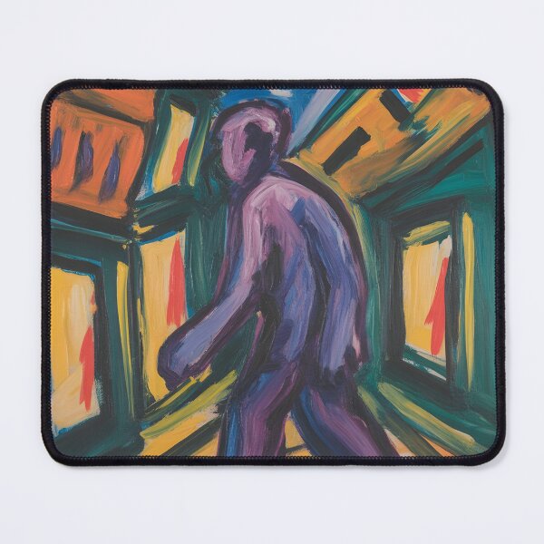 Item preview, Urban Wanderer in Expressionist Style designed and sold by matek133.