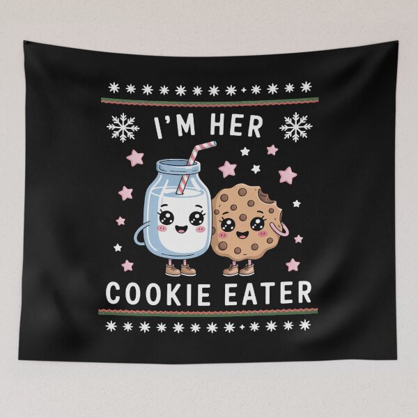 Item preview, I'M Her Cookie Eater Couples Christmas designed and sold by MaryoKing.