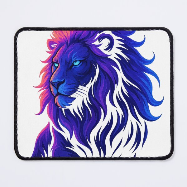 Item preview, Neon Lion King – Electric Glow Art designed and sold by GlowAIDesigns.