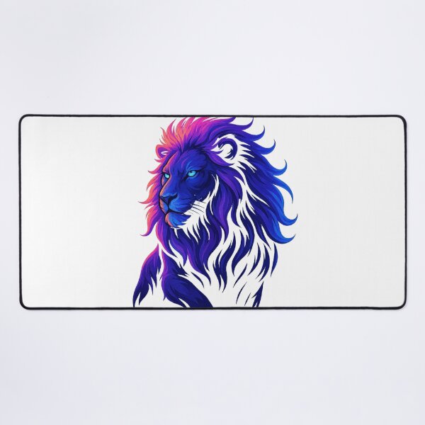 Item preview, Neon Lion King – Electric Glow Art designed and sold by GlowAIDesigns.