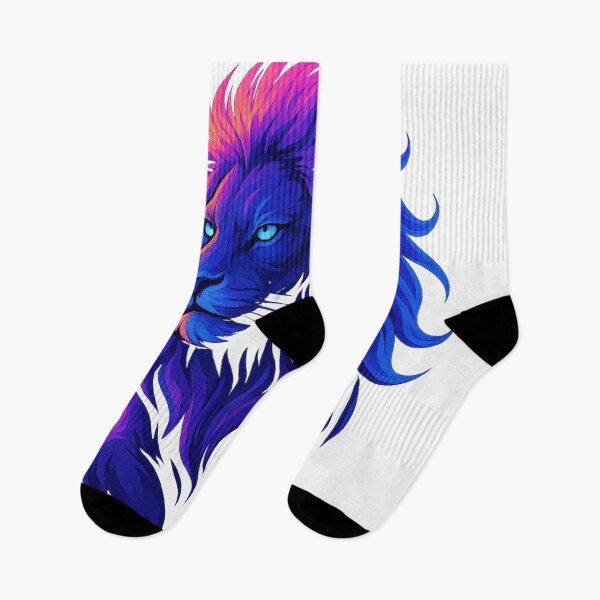 Item preview, Neon Lion King – Electric Glow Art designed and sold by GlowAIDesigns.