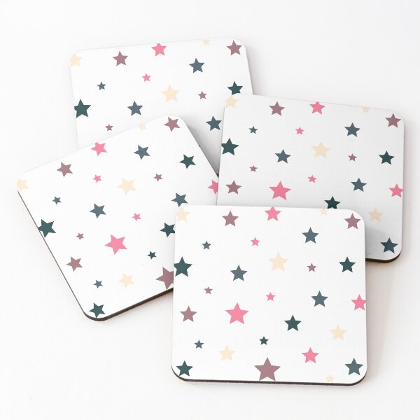 Item preview, Muted Pink Cream and Dark Teal Stars Pack designed and sold by Aesthetic Crew.