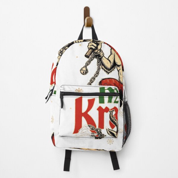 Item preview, Merry Krampus Vintage Illustration - Funny Dark Christmas Horror Shirt designed and sold by GeniePixel.