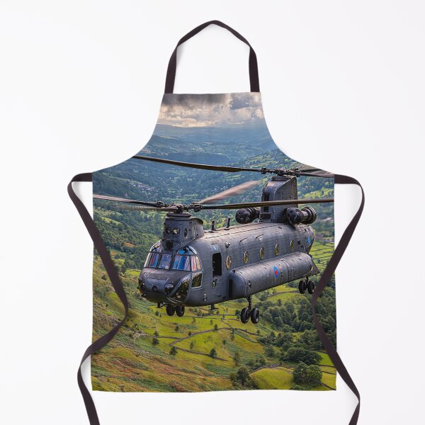 Item preview, Royal Air Force Chinook Passing Over Golden Fields in Bright Daylight designed and sold by Skyframe Aviation.