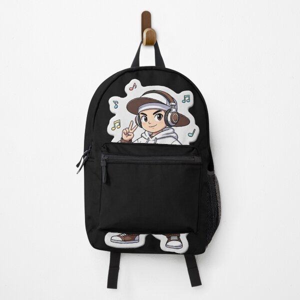 Item preview, Music Lover Cartoon Boy - Urban Fashion & Awesome Beats designed and sold by MCT-GALLERY.