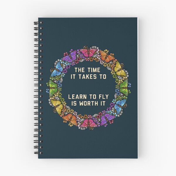 Item preview, Learning To Fly Takes Time designed and sold by Art by Veya.
