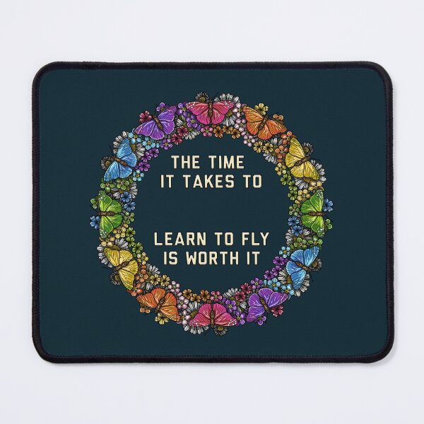 Item preview, Learning To Fly Takes Time designed and sold by Art by Veya.