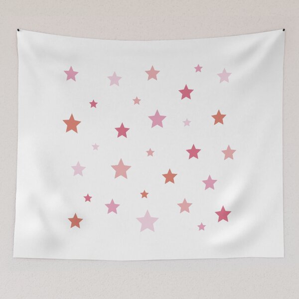 Item preview, Paquete de estrellas rosa suave y coral designed and sold by Aesthetic Crew.