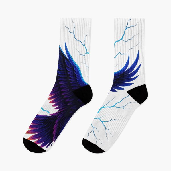 Item preview, Neon Thunder Eagle – Electric Power Art designed and sold by GlowAIDesigns.